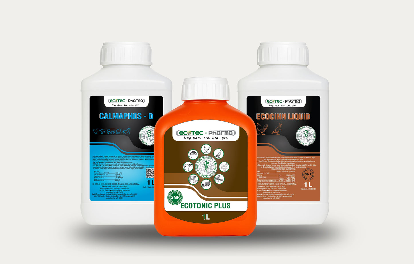 Besleyici 3'lü Set (1 Litre)