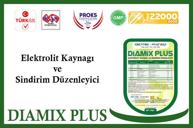 Diamix Plus Elektrolit Kaynağı ve Sindirim Düzenleyici