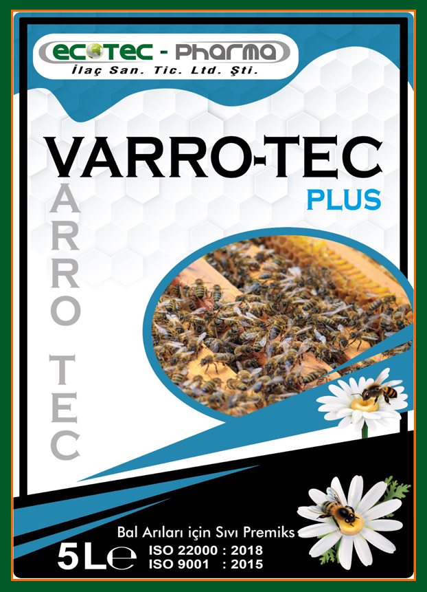 varro-tec plus 1 Lt bal arıları için sıvı premiks