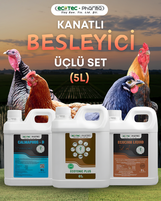 Besleyici 3'lü Set (5 Litre)
